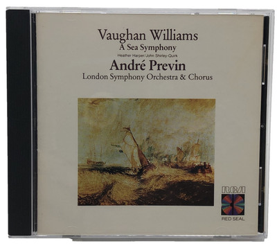 Vaughan Williams - A Sea Symphony CD Digitally Remastered Classical RCA Disc NM