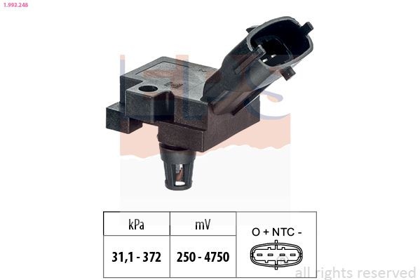 EPS Luftdrucksensor, HöHenanpassung 1.993.248 FüR Volvo-image
