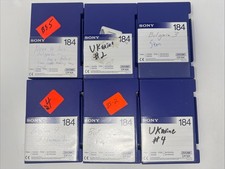 6 pcs Sony PDV-184ME DVCAM Video Cassette Tapes 184 minute Bulgaria Ukraine