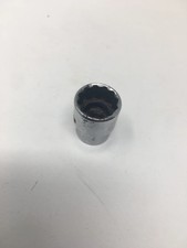Snap On TMD16 1/2" 1/4" Drive Chrome Shallow 12-Point Socket (Used)