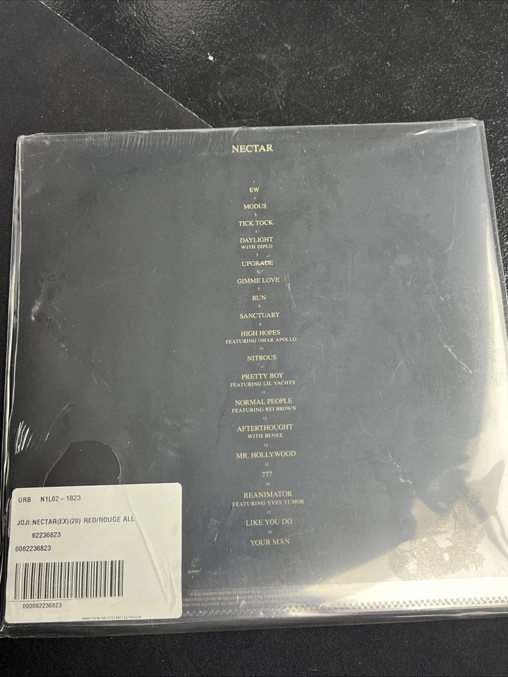 NEW SUPER RARE Joji - Nectar RED Vinyl 2xLP UO Exclusive /10000 - Bild 3 von 4