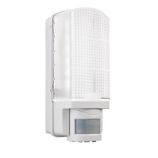 Motion LED CCT PIR 1lt Wall Light / IP44 / 6W / 73717 Saxby