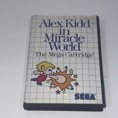 SMS Alex Kidd in Miracle World - Sega Master System no Manual