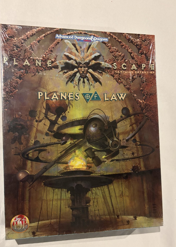 TSR 2607 Planescape: Planes of Law Boxed Set AD&D 2nd edition **FACTORY SEALED**