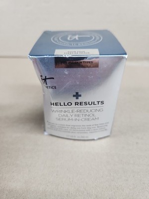 It Cosmetics Hello Results Wrinkle-Reducing Daily Retinol Serum-in-Cream - 1.7oz