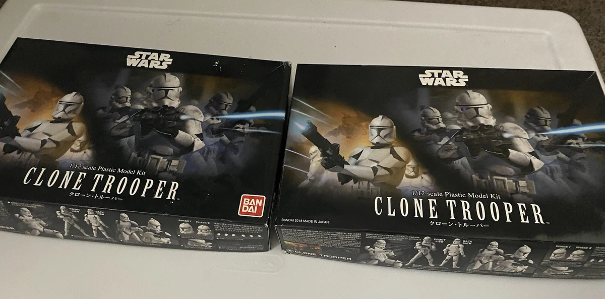 Bandai Star Wars 1:12 Science Fiction Toy Models & Kits for sale
