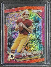 JOE THEISMANN 2025 PANINI PRIZM #284 RED SHIMMER 30/49 REDSKINS
