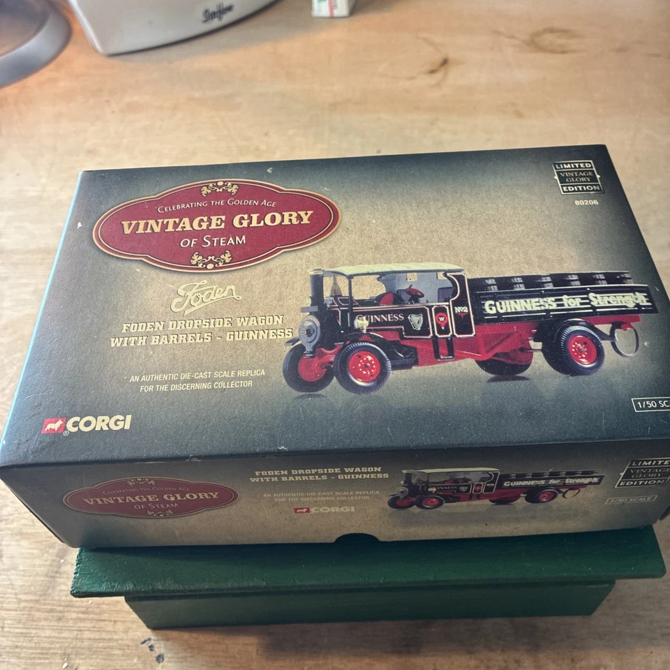 Vagón Corgi Disengage Drop Side Vintage Con Barriles Guinness Nuevo Edición Limitada Foto 4 de 4