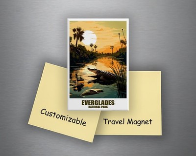 Everglades National Park Kühlschrankmagnet Amerika Magnet USA Souvenir Reise