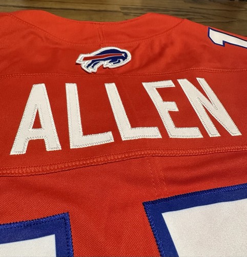 Josh Allen Nike Limited Buffalo Bills Red Jersey Large (Stitched) - Picture 3 of 4