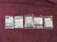 500 NOS NIP Vector Electronics T28 Silver Push in Terminal