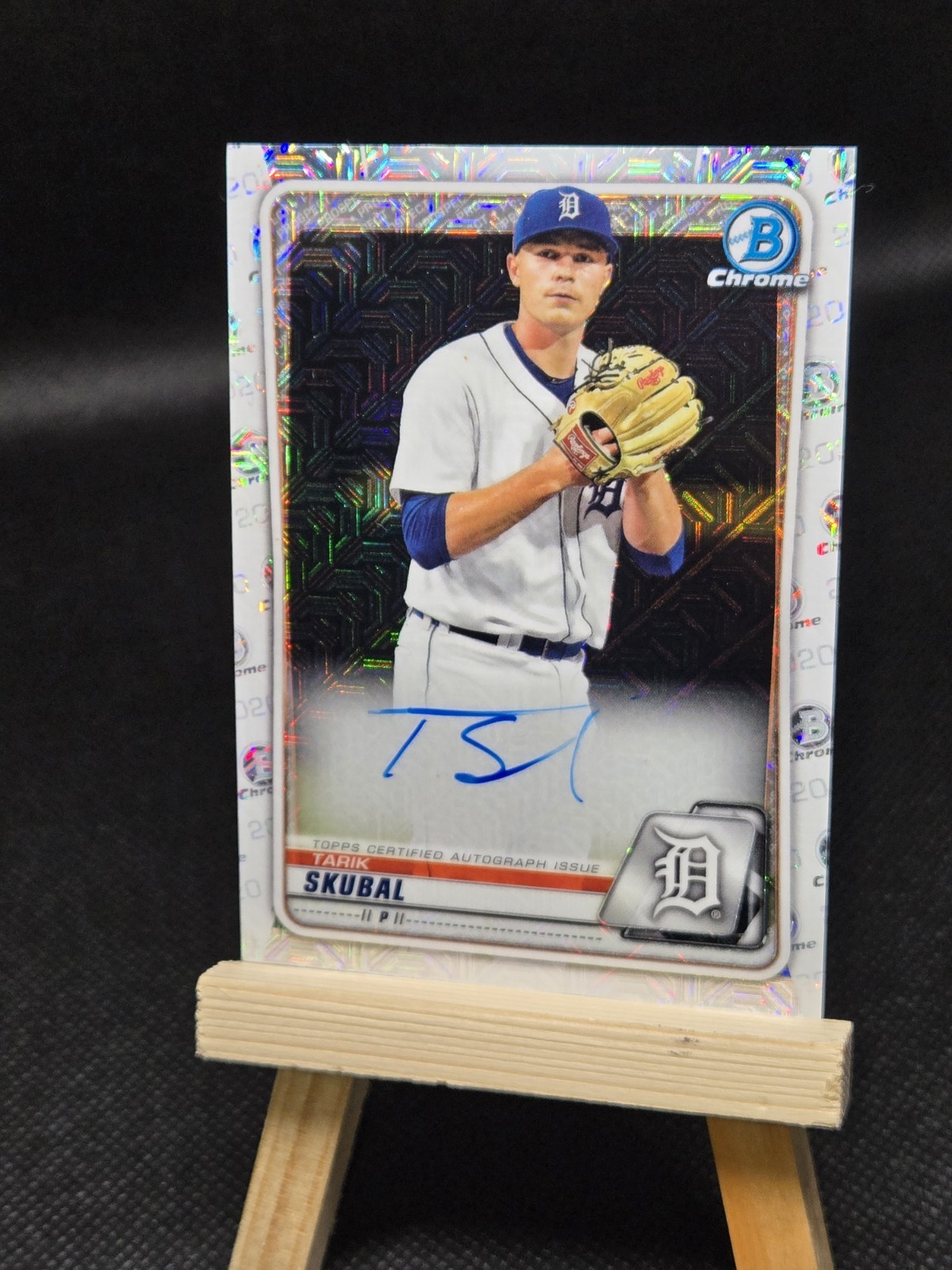 2020 Bowman🔥Mega Box🔥 Chrome Mojo Autographs🔥Tarik Skubal #BMA-TS (AU, RC)