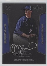 2013 Onyx Platinum Prospects Silver Ink 29/150 Matt Smoral #PPAU34 Auto 0e5