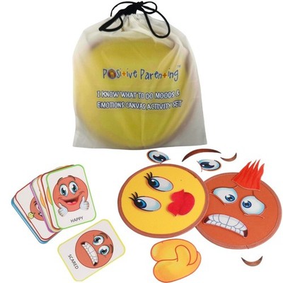 Emotion Canvas Set: Social Learning Game for Kids, Make Faces & Express Feelings
