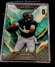 Wild Card Metallix 2025 Jalen Hurts 9/15 Eagles,2023 Davante Adams Raiders