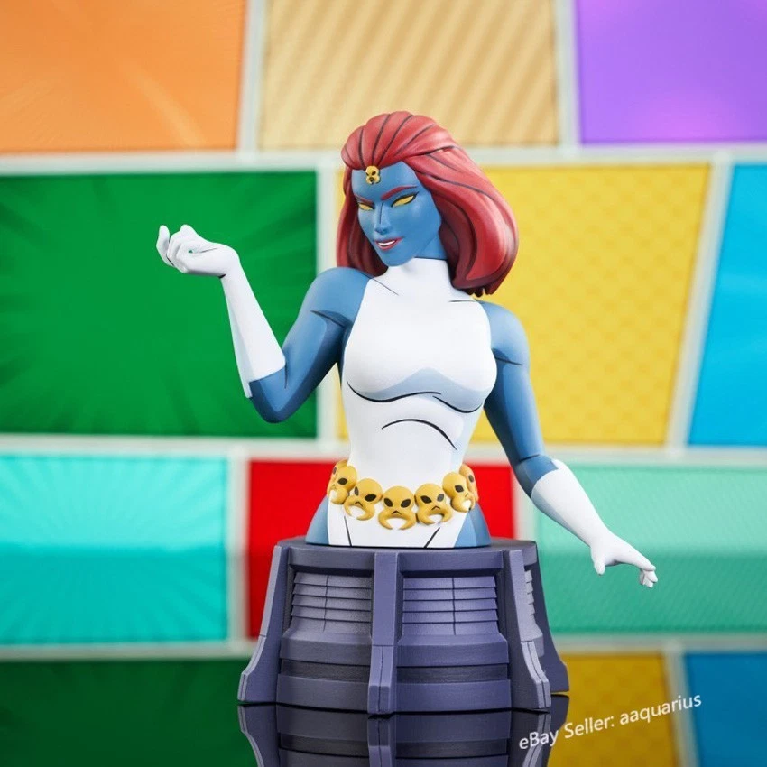 DST Marvel Animation X-Men Mystique Bust – American Style Statue - Image 3 of 4