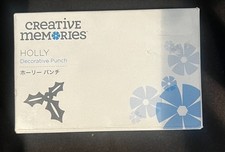 Creative Memories Holly Decorative Punch NEW in box