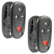 2 Remote Shell Case Pad Replacement No Electronics For Acura 4b (OUCG8D-387H-A)