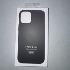Apple iPhone 12 Mini Silicone Case with MagSafe - Black