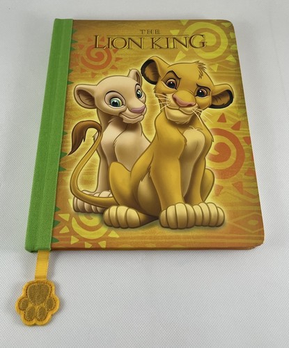 Disney Store The Lion King Journal Simba And Nala