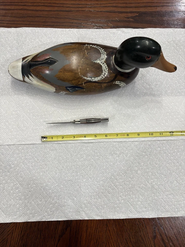 Navaja de bolsillo Boker Magnum 37 capas de madera de burlón Damasco con bloqueo Foto 4 de 4