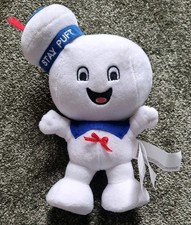 Ghostbusters Plush 'Stay Puft' Marshmallow Man Collectible Toy With Music ex con