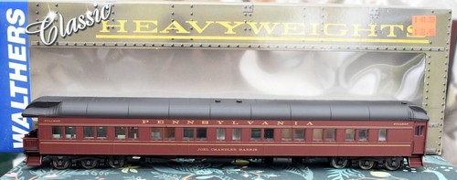 HO-Walthers 932-10254 PRR Pennsylvania RR Heavyweight 3-2 Lounge Obs Harris | Zustand: Used