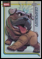 2026 Topps Chrome Marvel Comics #70 Lockjaw Refractor