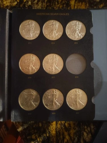 US Mint American Eagle 2001-2011 1 oz Silver Coin .999 Fine Business Strike