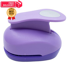 Circle Paper Punch 3 in - Hole Round for Craft Circle-3 Inch, Purple