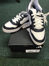 AIDIDAS RETROCROSS 25 SIZE UK 9.5 MEDIUM FIT WHITE BLUE