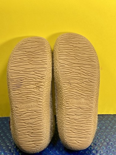Giesswein Vent scarpe ciabatte taglia 42 uomo 9 marrone donna US 11 slip on lana - Foto 6 di 6