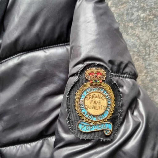 Veste Doudoune Noire Kaporal
