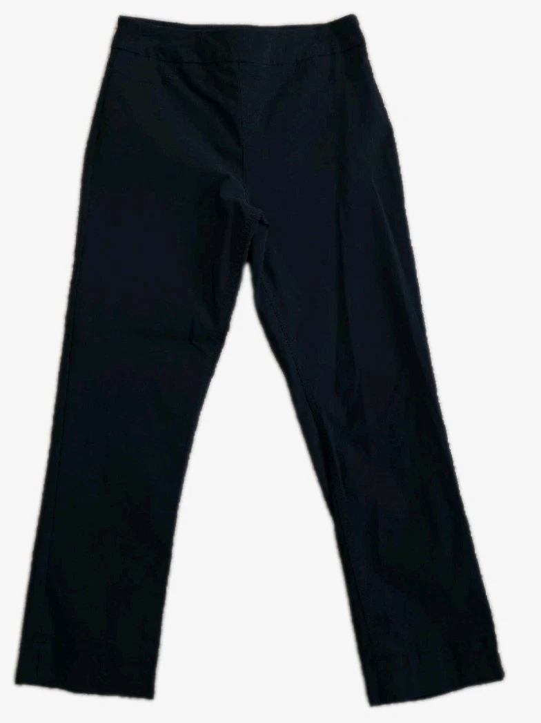 Soft Surroundings Womens Black Stretch Capris Pants Sz M