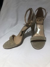 Gianni Bini Gold/Silver Sparkling Sandals