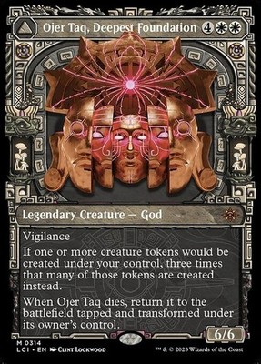 SHOWCASE Ojer Taq, Deepest Foundation ~ The Lost Caverns of Ixalan [ NM ]