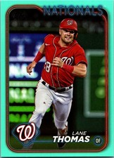 2024 Topps Series One Lane Thomas #152 Aqua/Teal
