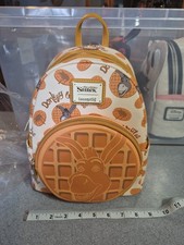 Dreamworks Loungefly Shrek Donkey Waffle Maple Syrup Scented Backpack NWT