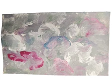 BCA Original Art Card 3.5x2 inches Abstract Latex Signed WGF 2024.0118  F