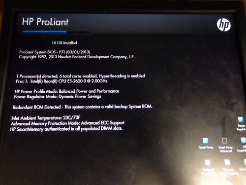 HP Proliant DL360p Gen8 Xeon E5-2620 2.00GHz 16GB Server StoreVirtual 4330 #C3 - Picture 7 of 8