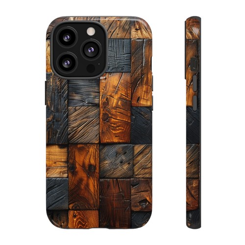 Phone-Ink iPhone, Pixel, Samsung Galaxy Case - Vintage Rustic Wood UV Print - 第 64/191 張圖片