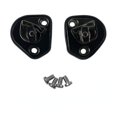Ein Paar Pivot Kit Base Plate Visier Mechanismus für Pista GP R GP RR Corsa Helm