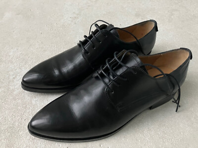 Melvin & Hamilton Jessy 5 Crust Black Schuhe Gr. 38 Leder Ledersohle Schnürer