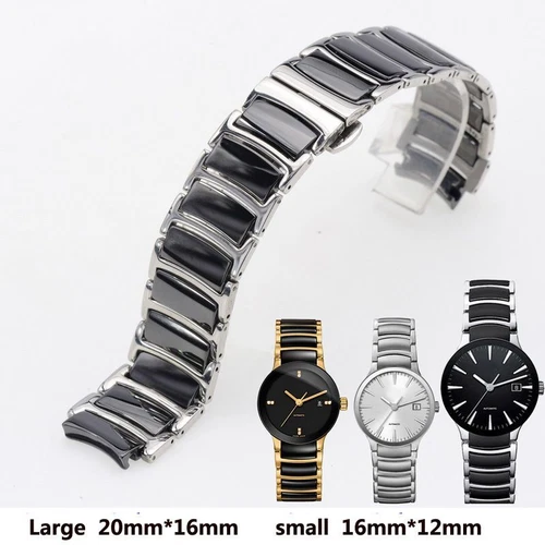 Correa de reloj de acero inoxidable apta para correas de reloj Rado CENTRIX R30927722 Series - Imagen 30 de 30