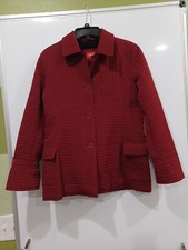 Espirit Wmn's Sm Quilted Red Jacket Nnt