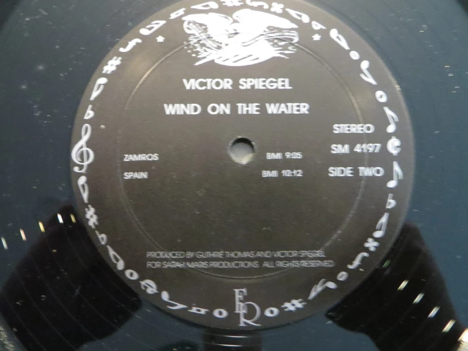 Victor Spiegel – Wind On The Water – 1985 - Eagle Records SM 4197 Vinyl LP VG+ - Image 4 of 4