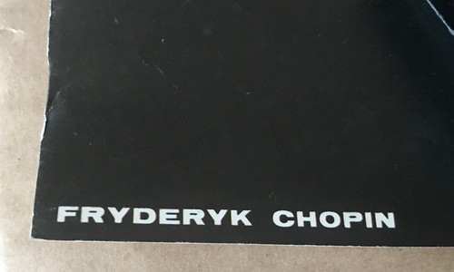Póster Vintage Original Fryderyk Chopin Italia Milán Tienda de Arte Numerado - Imagen 9 de 9