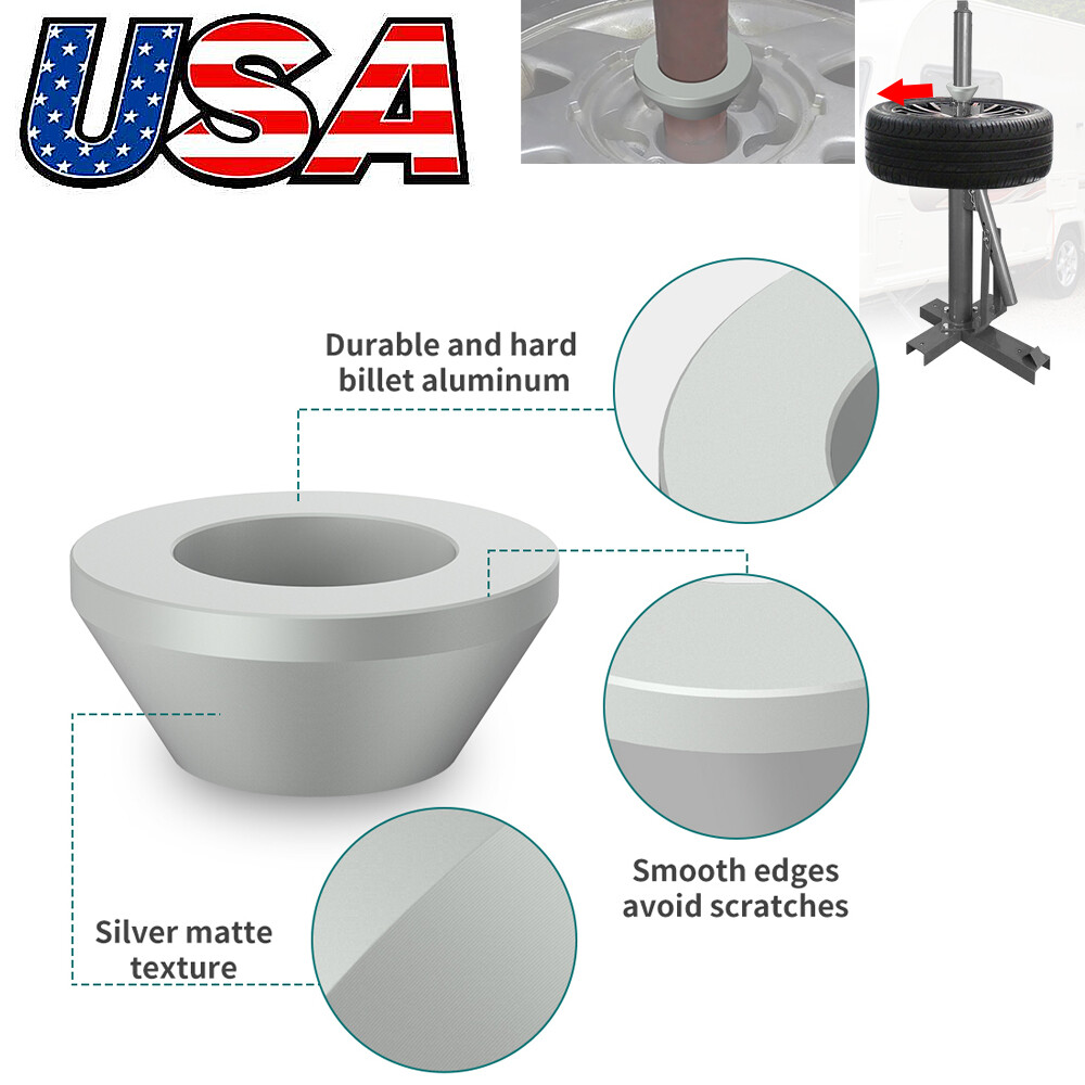 Aluminum Manual Tire Changer Centering Cone 1.67" Center Post Car Truck Ultimate