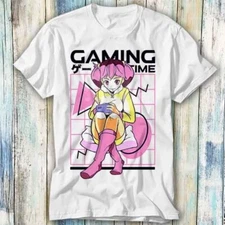 Anime Gamer Girl Online Gaming Time Manga T Shirt Meme Gift Top Tee Unisex 968