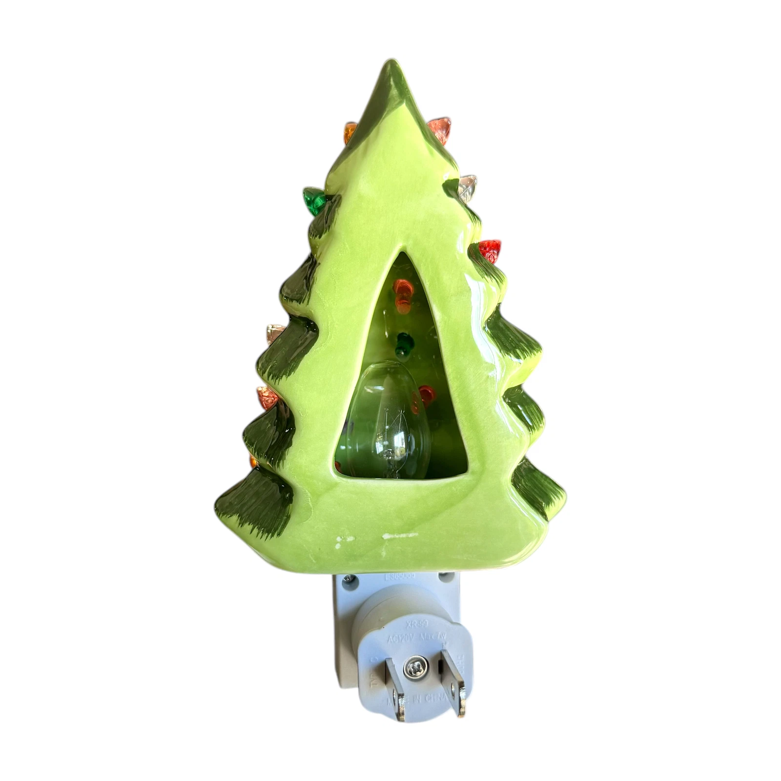 Ganz Ceramic Christmas Tree Night Light - Thumbnail 2